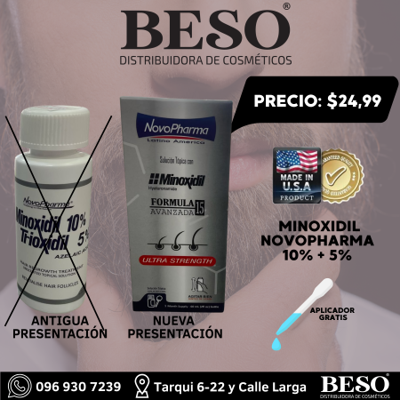 Minoxidil 10% Trioxidil 5% – NOVOPHARMA